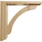 Ekena Millwork 2 1/2"W x 12 3/4"D x 12 1/4"H Reece Shelf Bracket, Cherry BKT02X12X12RECH - alternate 3
